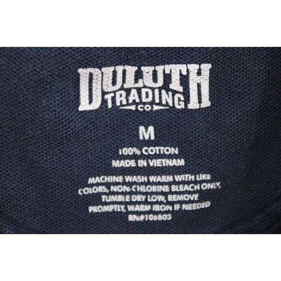 Duluth Trading Polo Mens Size M Blue & Navy Longtail POLO SHIRTS LOT OF 2 - Picture 5 of 9